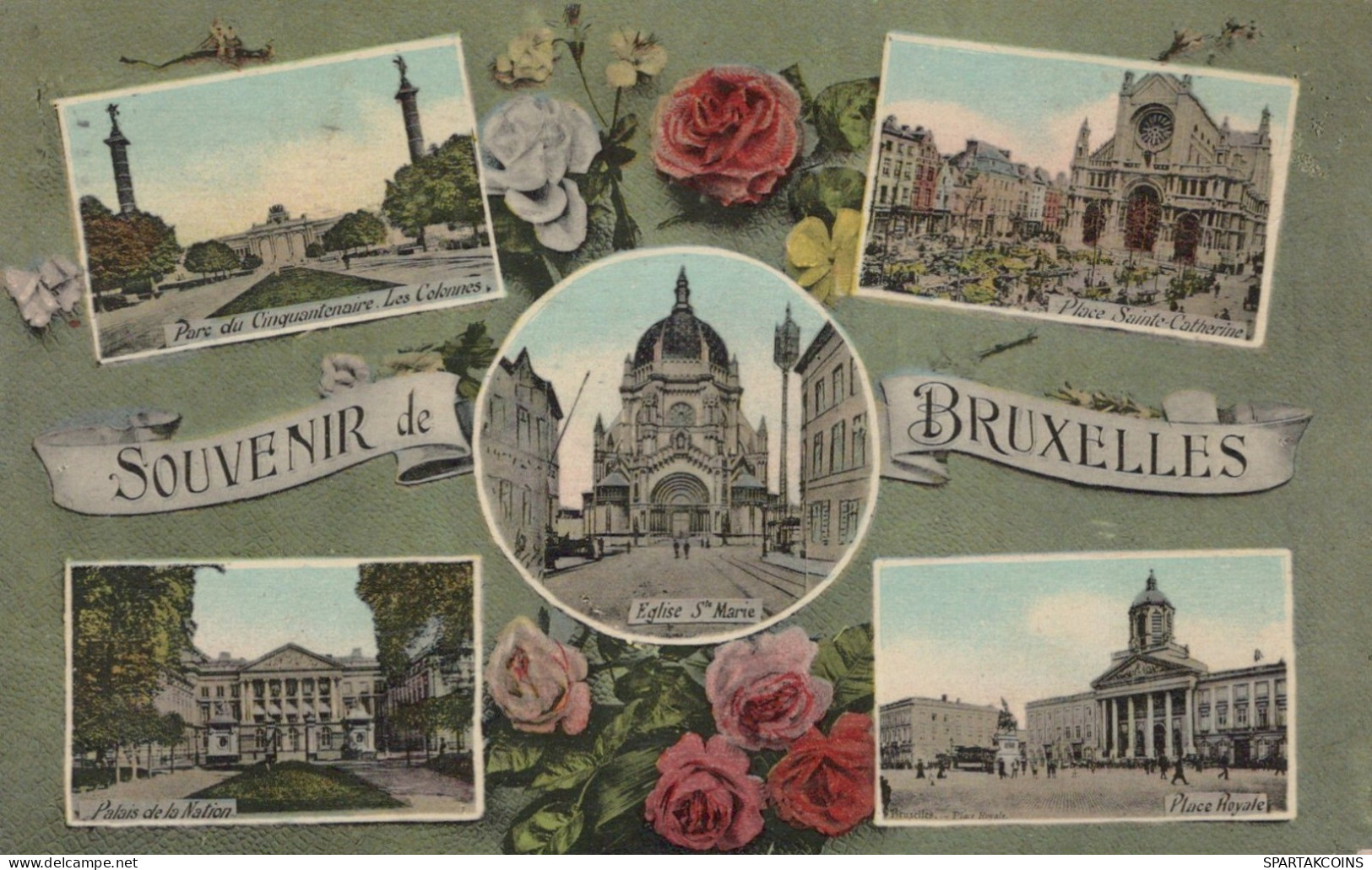 BELGIQUE BRUXELLES Carte Postale CPA #PAD988.FR - Brüssel (Stadt)