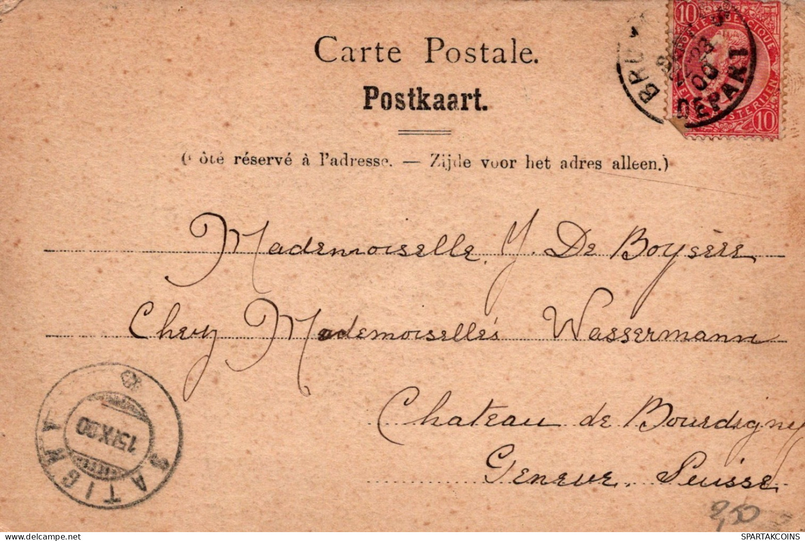 BELGIQUE BRUXELLES Carte Postale CPA #PAD600.FR - Brussel (Stad)
