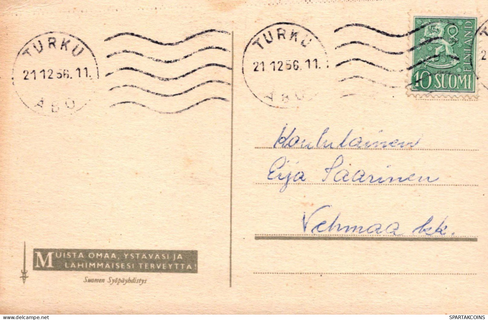 Bonne Année Noël GNOME Vintage Carte Postale CPSMPF #PKD233.FR - New Year