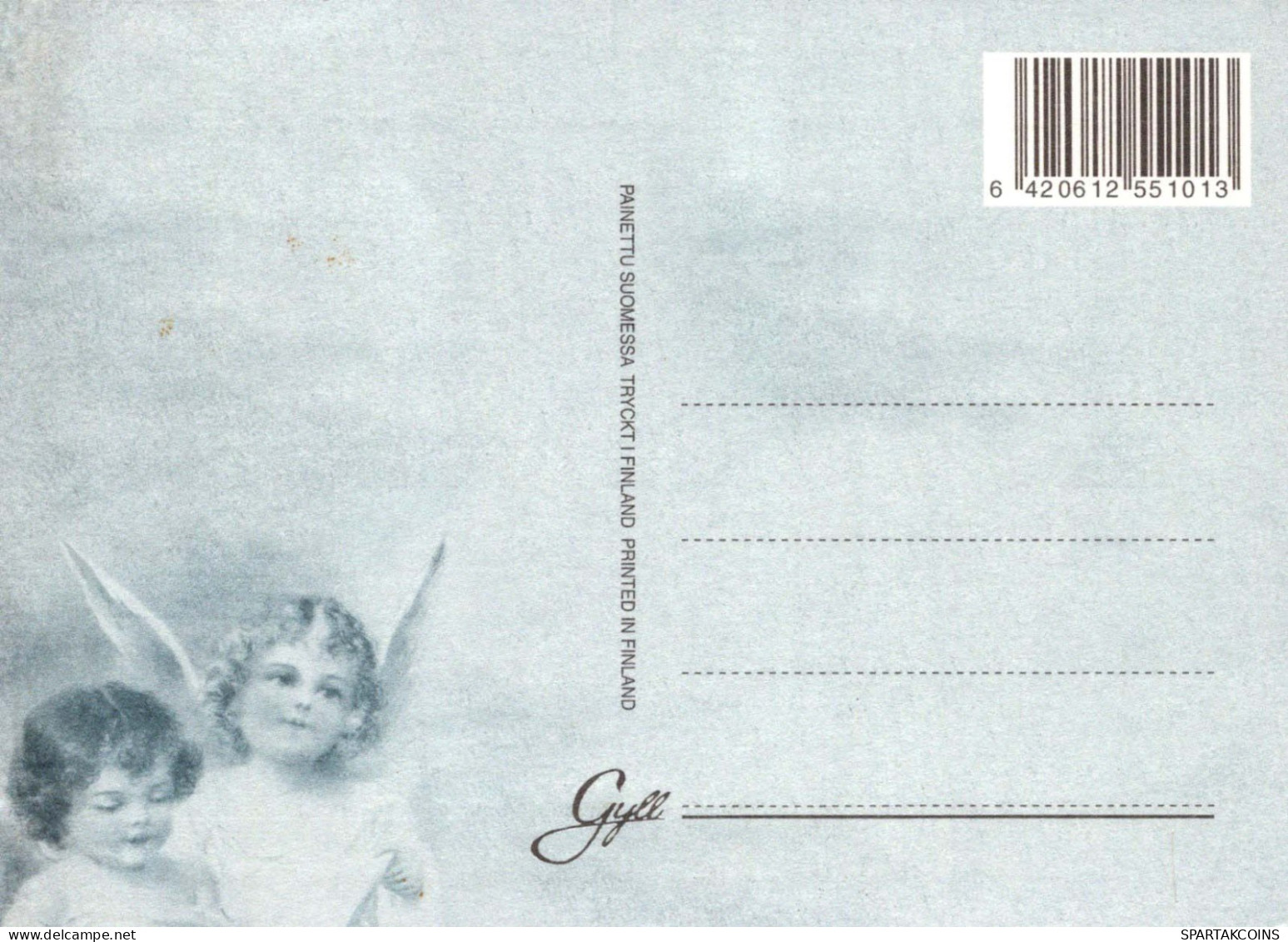 ANGE Noël Vintage Carte Postale CPSM #PBP486.FR - Angels