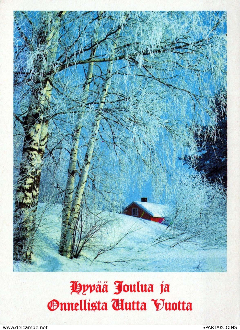 Bonne Année Noël Vintage Carte Postale CPSM #PBN116.FR - New Year