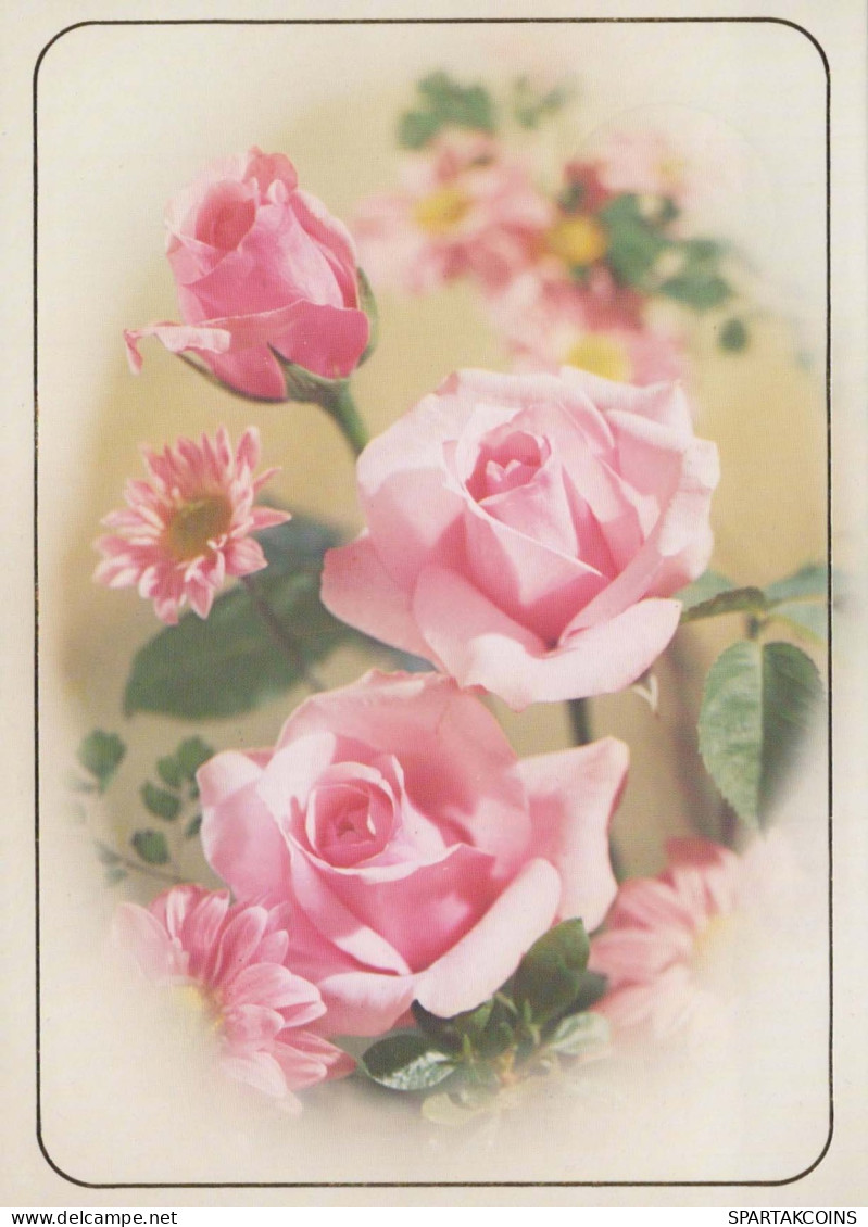 FIORI Vintage Cartolina CPSM #PAR980.IT - Blumen