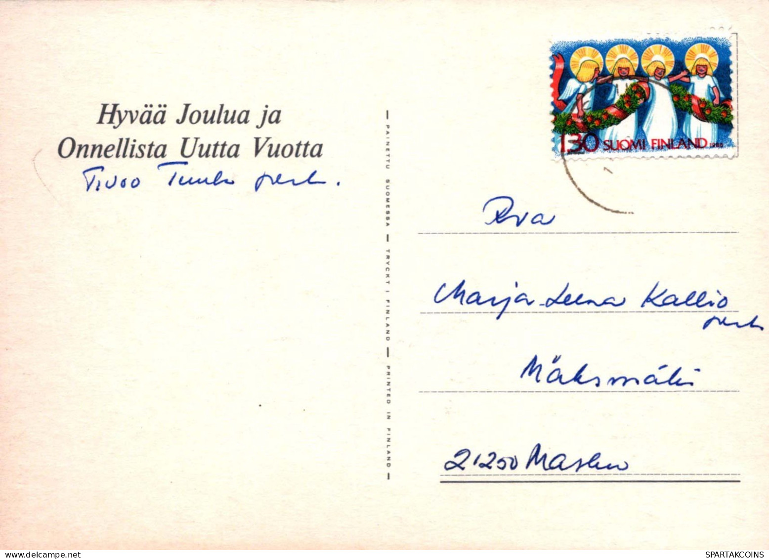 FIORI Vintage Cartolina CPSM #PAR800.IT - Flores