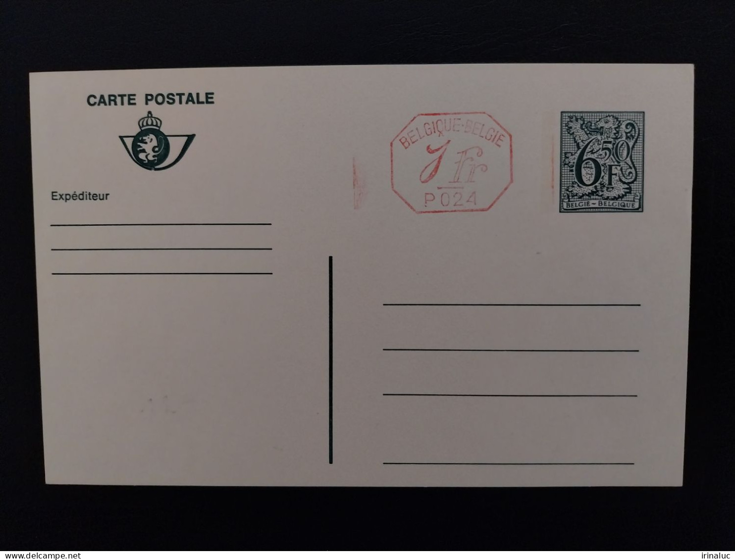 Briefkaart 190-III P024 - Tarjetas 1951-..