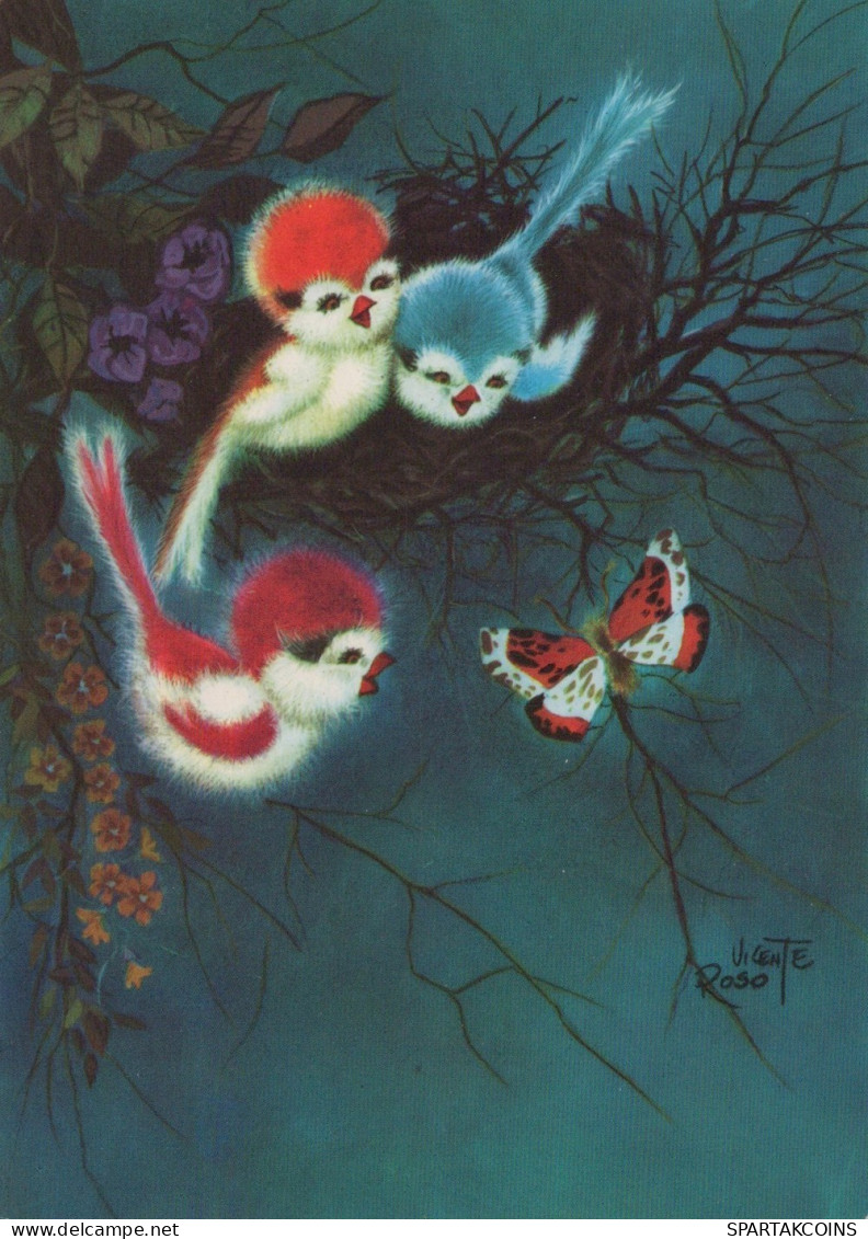 UCCELLO Animale Vintage Cartolina CPSM #PAN243.IT - Oiseaux