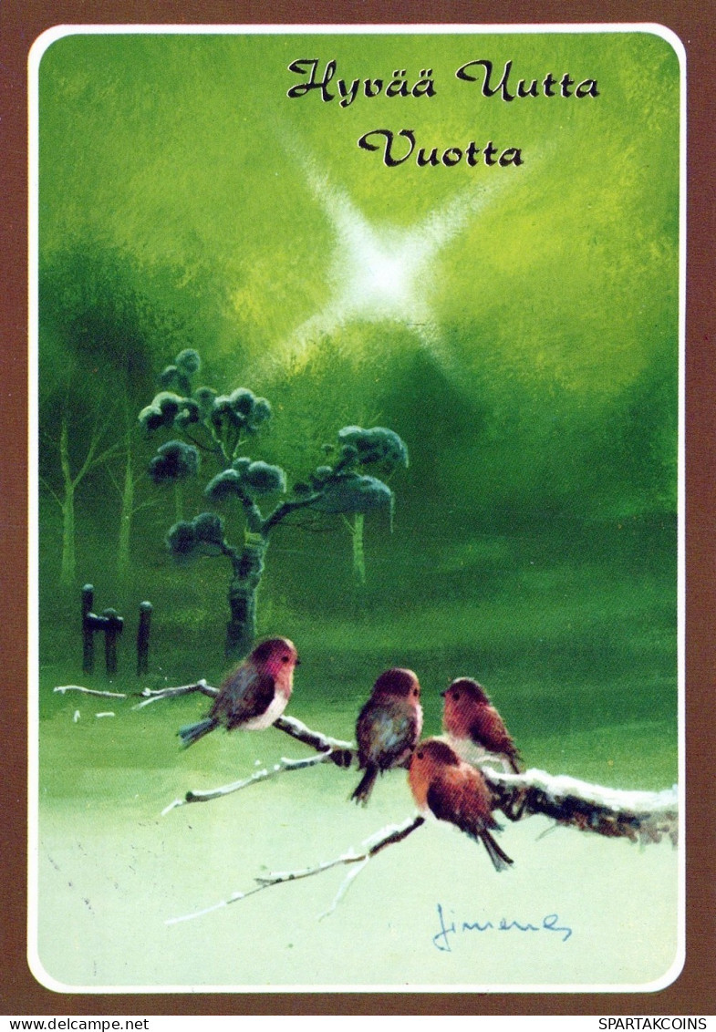UCCELLO Animale Vintage Cartolina CPSM #PAM810.IT - Birds