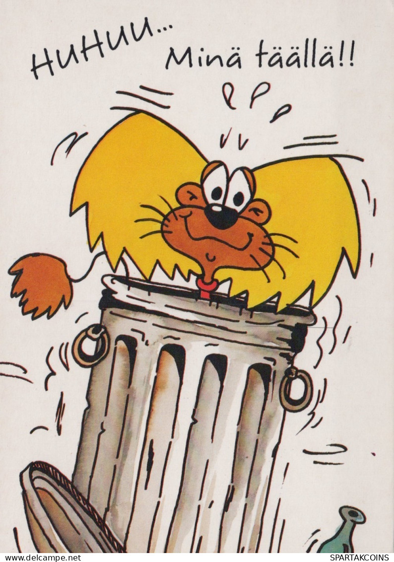 GATTO KITTY Animale Vintage Cartolina CPSM #PAM494.IT - Katzen