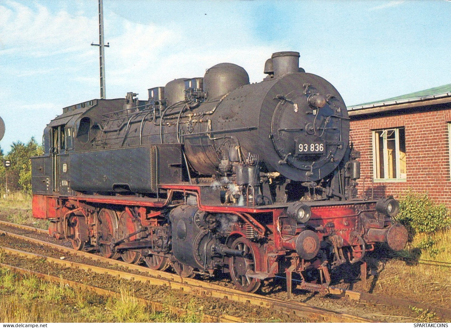 TRENO TRASPORTO FERROVIARIO Vintage Cartolina CPSM #PAA949.IT - Trains