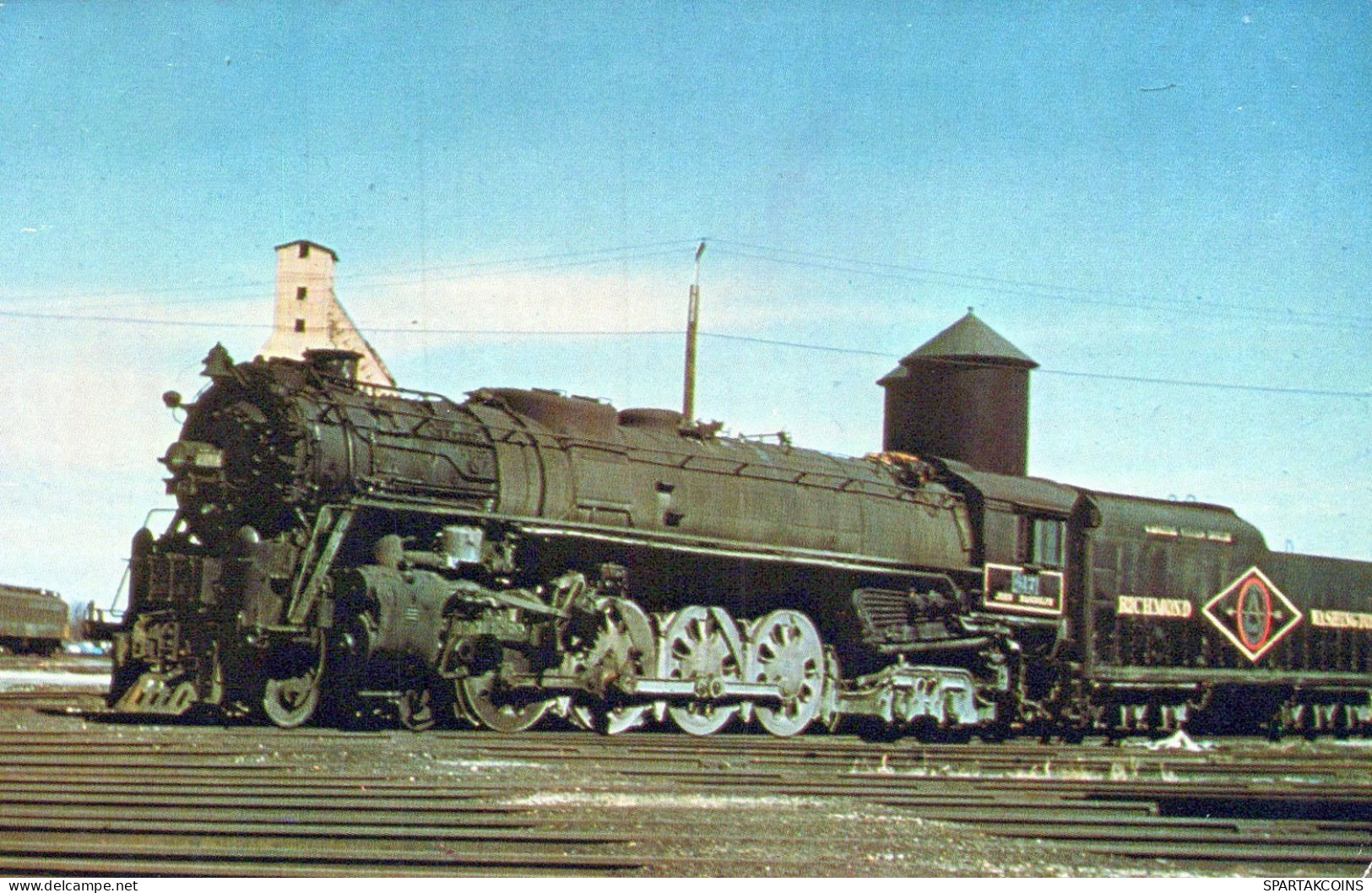 TRENO TRASPORTO FERROVIARIO Vintage Cartolina CPSMF #PAA621.IT - Trains