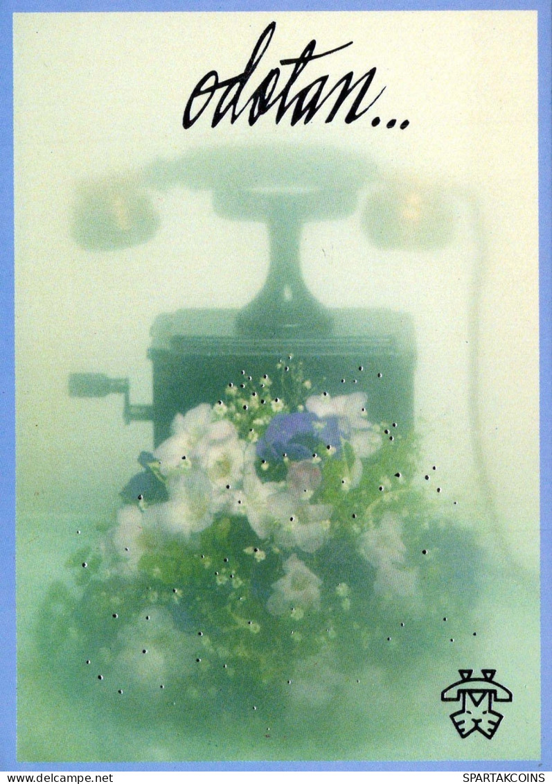 FLOWERS Vintage Ansichtskarte Postkarte CPSM #PBZ087.DE - Fiori