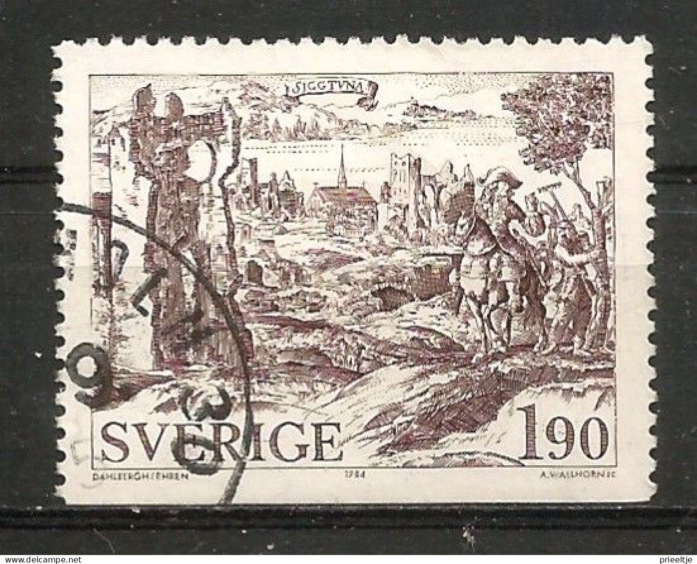 Sweden 1984 Old Towns Y.T. 1277 (0) - Usati