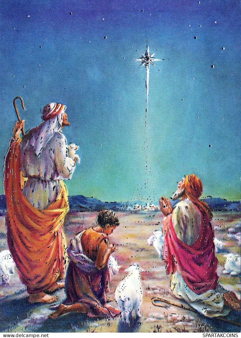 SAINTS Jesuskind Christentum Religion Vintage Ansichtskarte Postkarte CPSM #PBP682.DE - Autres & Non Classés