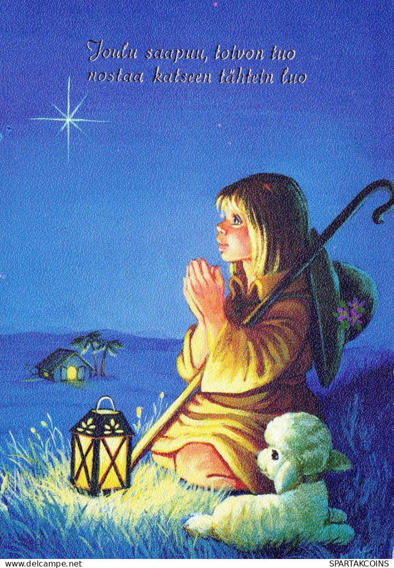 SAINTS Jesuskind Christentum Religion Vintage Ansichtskarte Postkarte CPSM #PBP743.DE - Autres & Non Classés