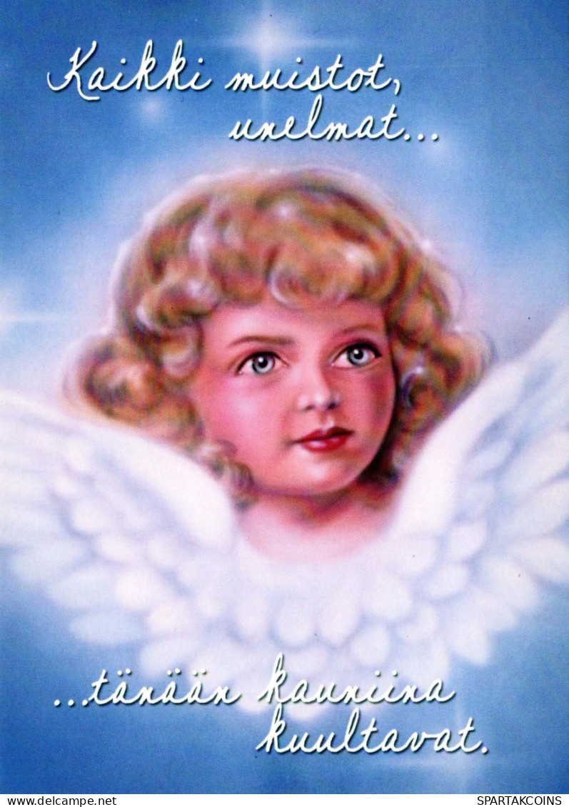 ENGEL Weihnachten Vintage Ansichtskarte Postkarte CPSM #PBP487.DE - Anges