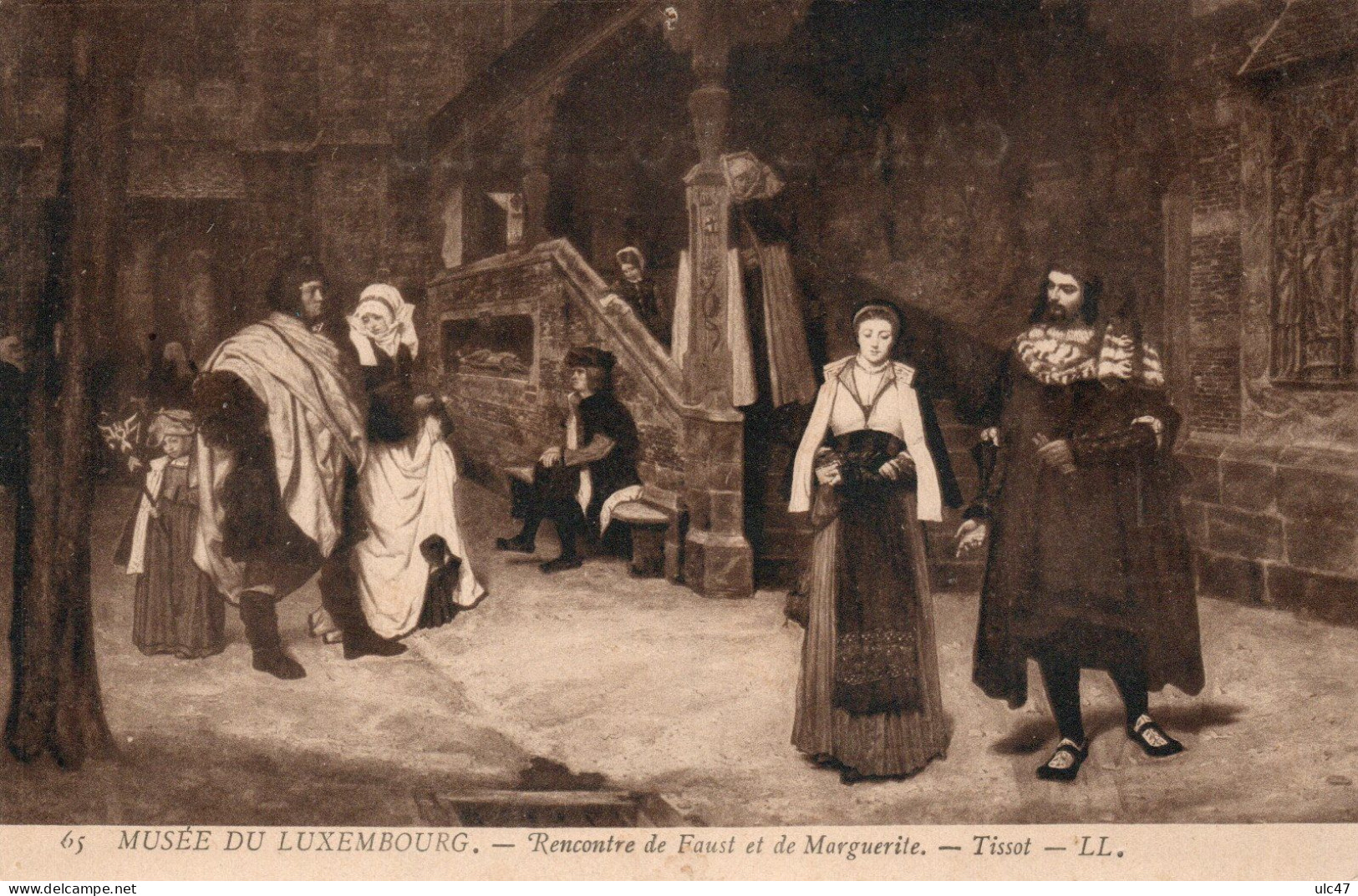 - Musée Du LUXEMBOURG. - Rencontre De Faust Et De Marguerite. - - Paintings