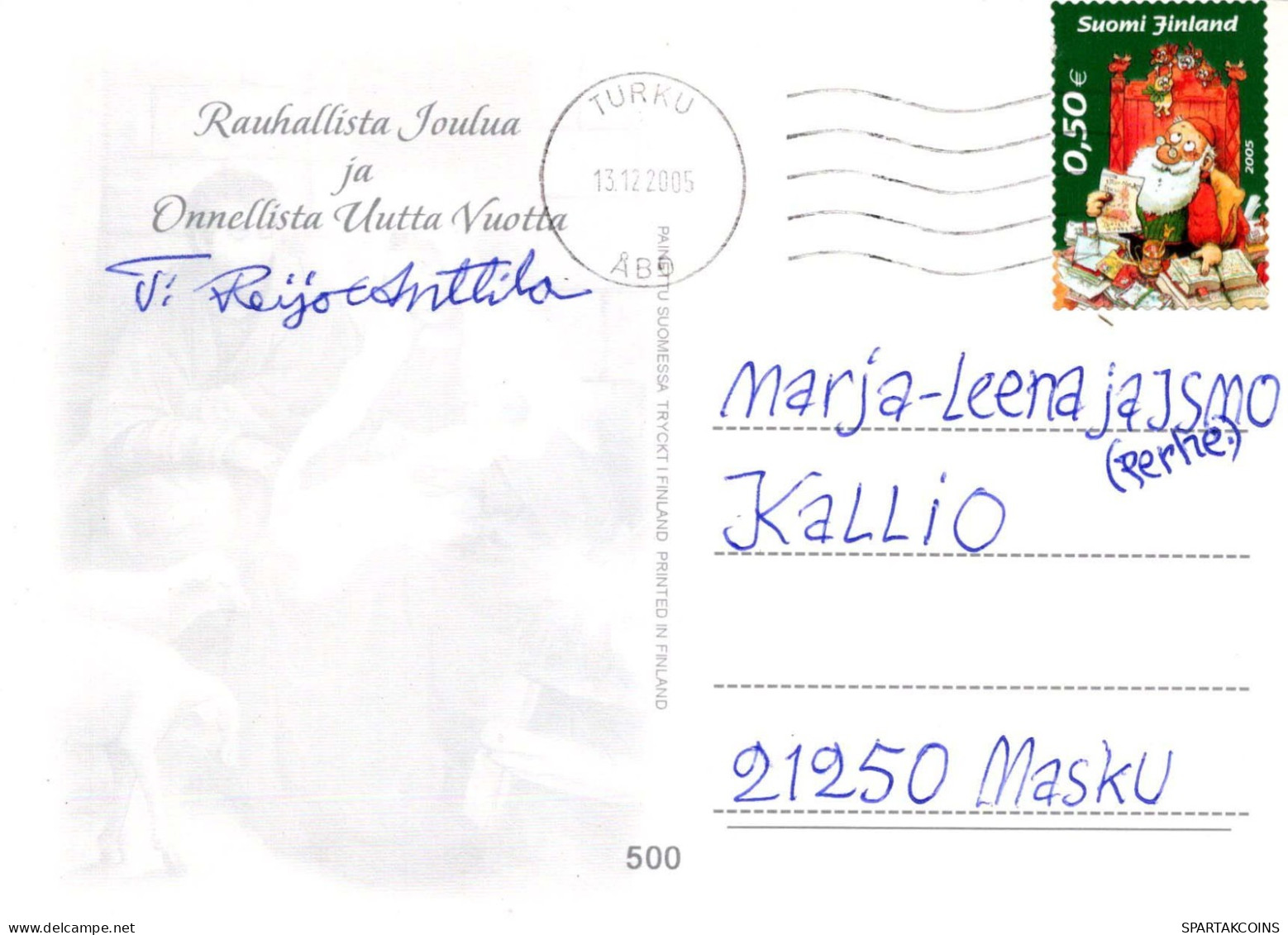 Jungfrau Maria Madonna Jesuskind Weihnachten Religion Vintage Ansichtskarte Postkarte CPSM #PBB778.DE - Maagd Maria En Madonnas