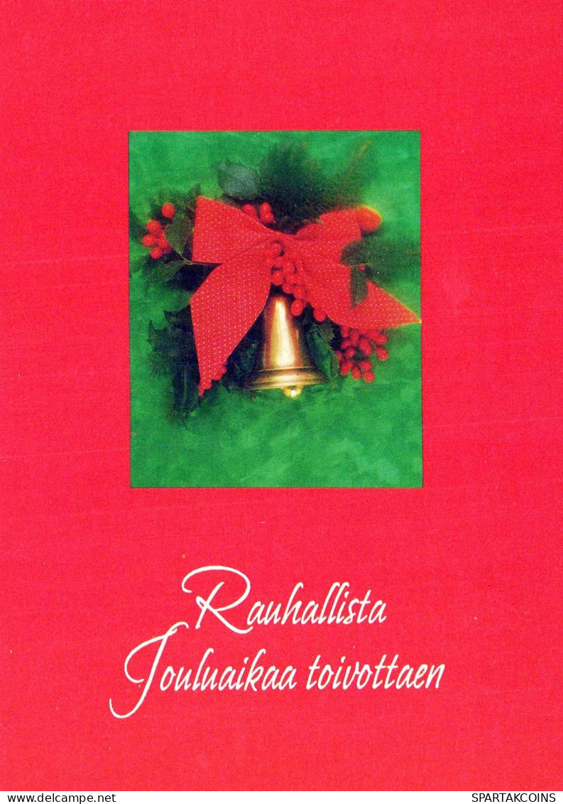 Neujahr Weihnachten BELL Vintage Ansichtskarte Postkarte CPSM #PAY640.DE - Neujahr