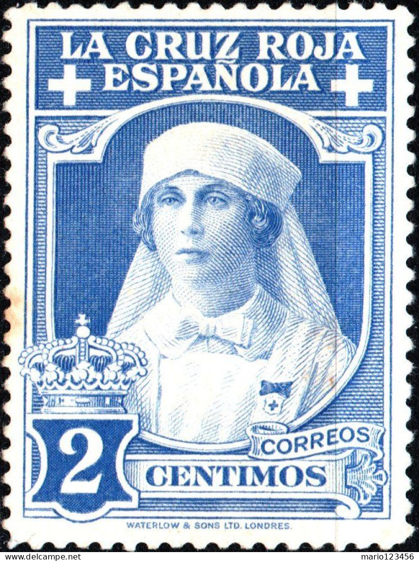 SPAGNA, SPAIN, CROCE ROSSA, RED CROSS, 1926, NUOVI (MLH*) Mi:ES 299, Scott:ES B2, Yt:ES 288A - Neufs