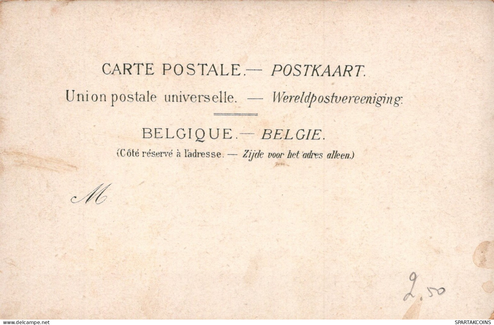 BELGIO BRUXELLES Cartolina CPA #PAD602.IT - Brussel (Stad)