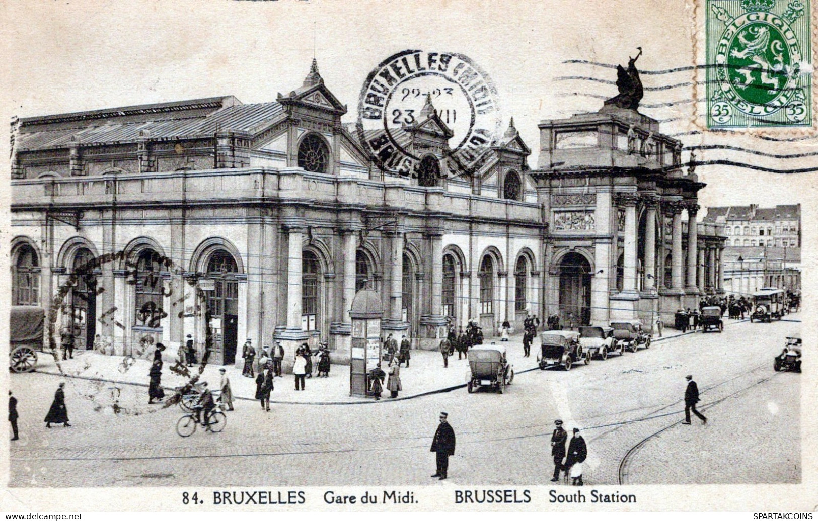 BELGIO BRUXELLES Cartolina CPA #PAD927.IT - Bruxelles-ville
