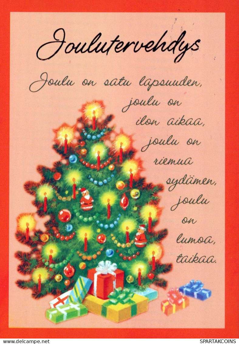 Buon Anno Natale Vintage Cartolina CPSM #PBM475.IT - New Year