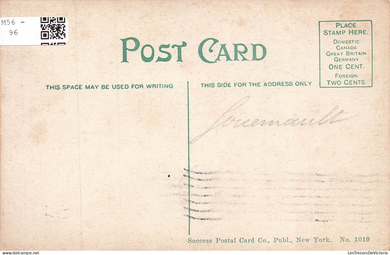 ETATS UNIS - New York - Post Office - Animé - Colorisé - Carte Postale Ancienne - Otros Monumentos Y Edificios