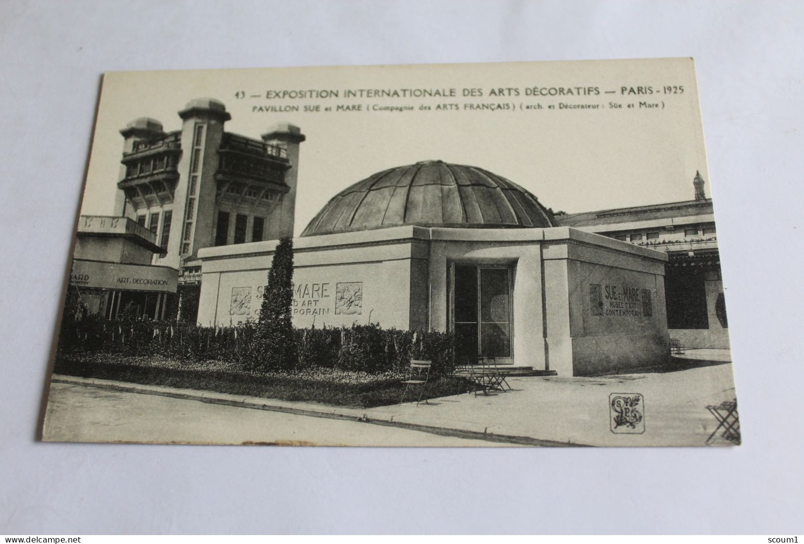 Paris - 1925 - Exposition Internationale Des Arts Décoratifs - Pavilon Sue Et Mare - Expositions