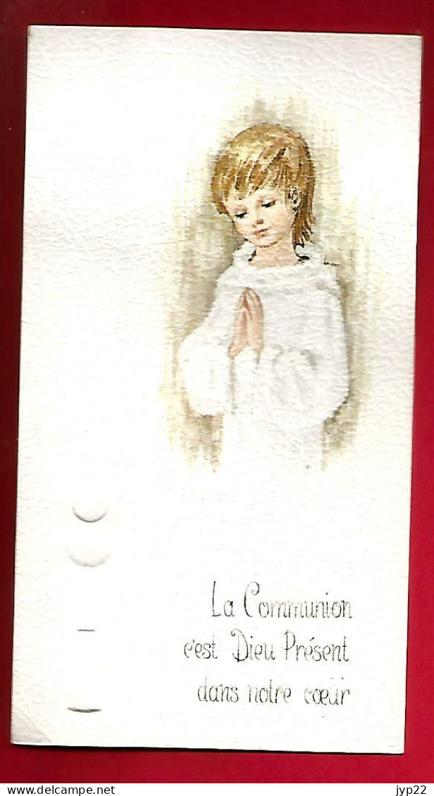Image Pieuse Ed Supergraf X-218/3 La Communion C'est Dieu ...- Michel Gérardin Sainte Maria Goretti 18-05-1975 Epinal - Devotion Images