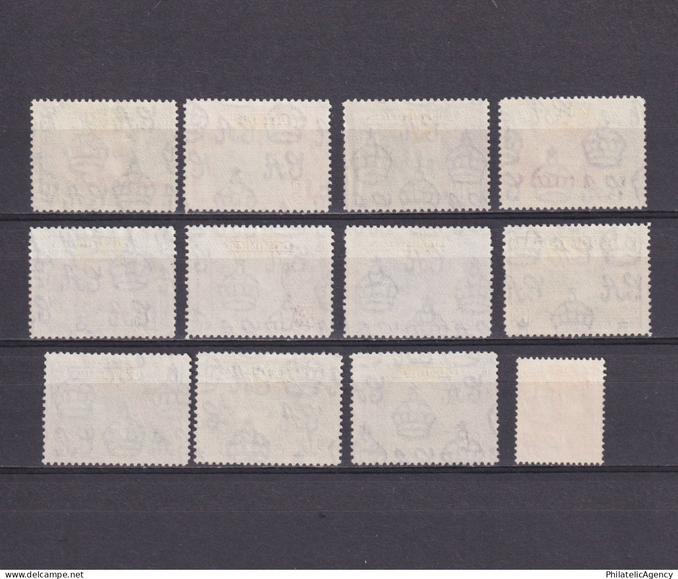 DOMINICA 1938, SG #99-109, CV £30, Part Set, Used - Dominique (...-1978)