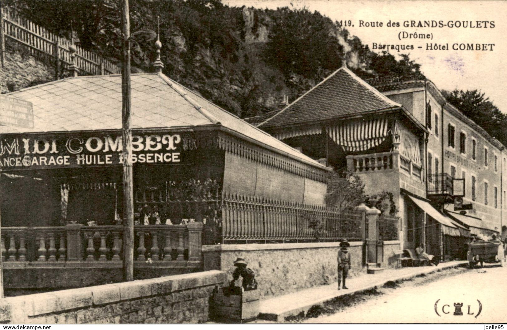 France - Grand Goulets - Hotel Combet - 1920 - Autres & Non Classés