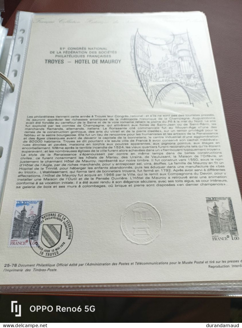 Document Philatelique  TROTES 25/1978 - Documents Of Postal Services