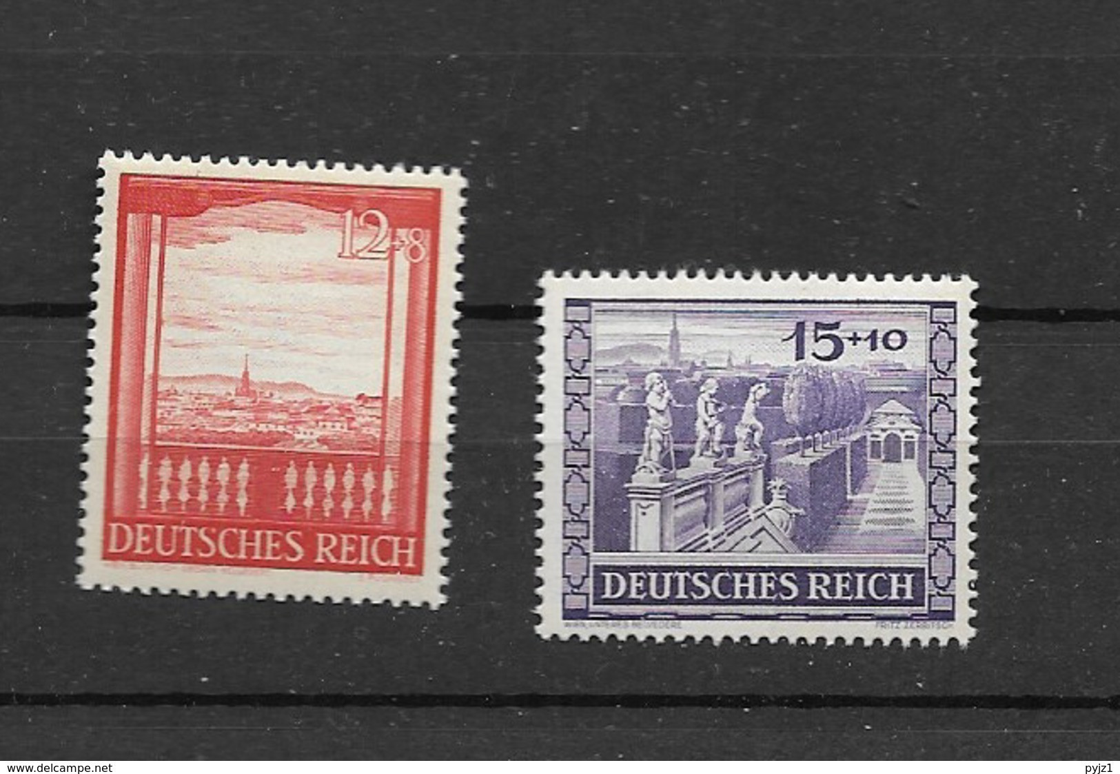 1941 MNH Reich Michel 804-05 Postfris** - Nuevos