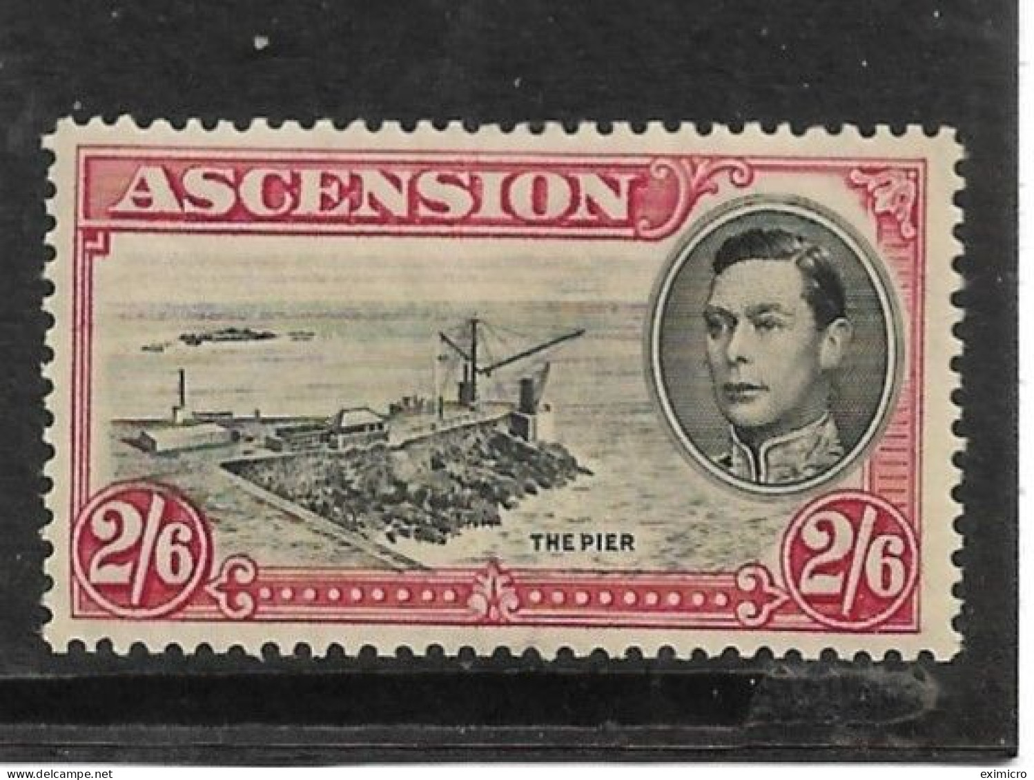ASCENSION 1938 2s 6d SG 45 PERF 13½ UNMOUNTED MINT Cat £45 - Ascension (Ile De L')