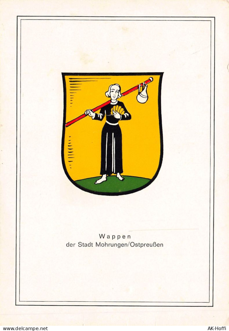 Wappen Der Stadt Mohrungen/Ostpreußen - Ostpreussen