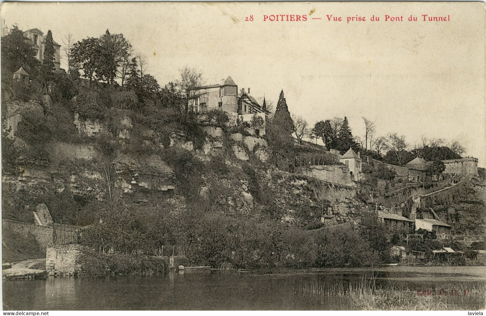 86 POITIERS - Vue Prise Du Pont Du Tunnel - Poitiers