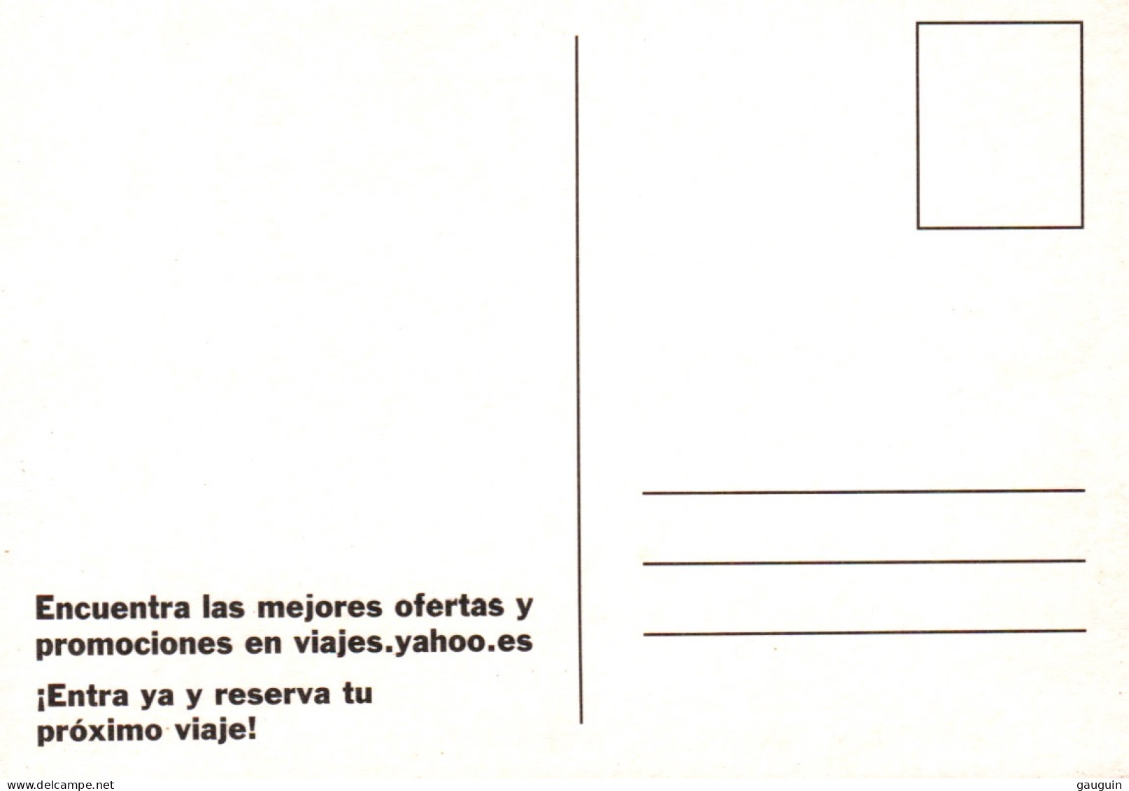 CPM - COUPE DU MONDE FIFA 2002 CORÉE JAPON - Yahoo Partenaire Match Espagne-Slovénie / Espagne-Paraguay ... Carte Pub - Soccer