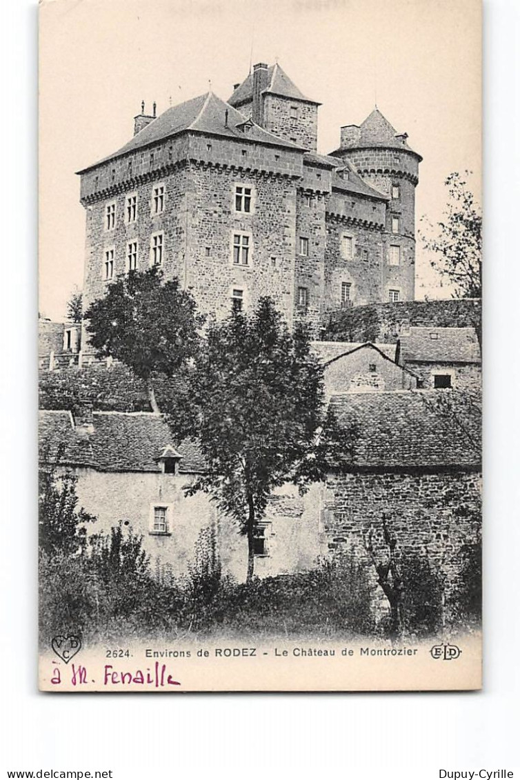 Environs De RODEZ - Le Château De MONTROZIER - Très Bon état - Other & Unclassified