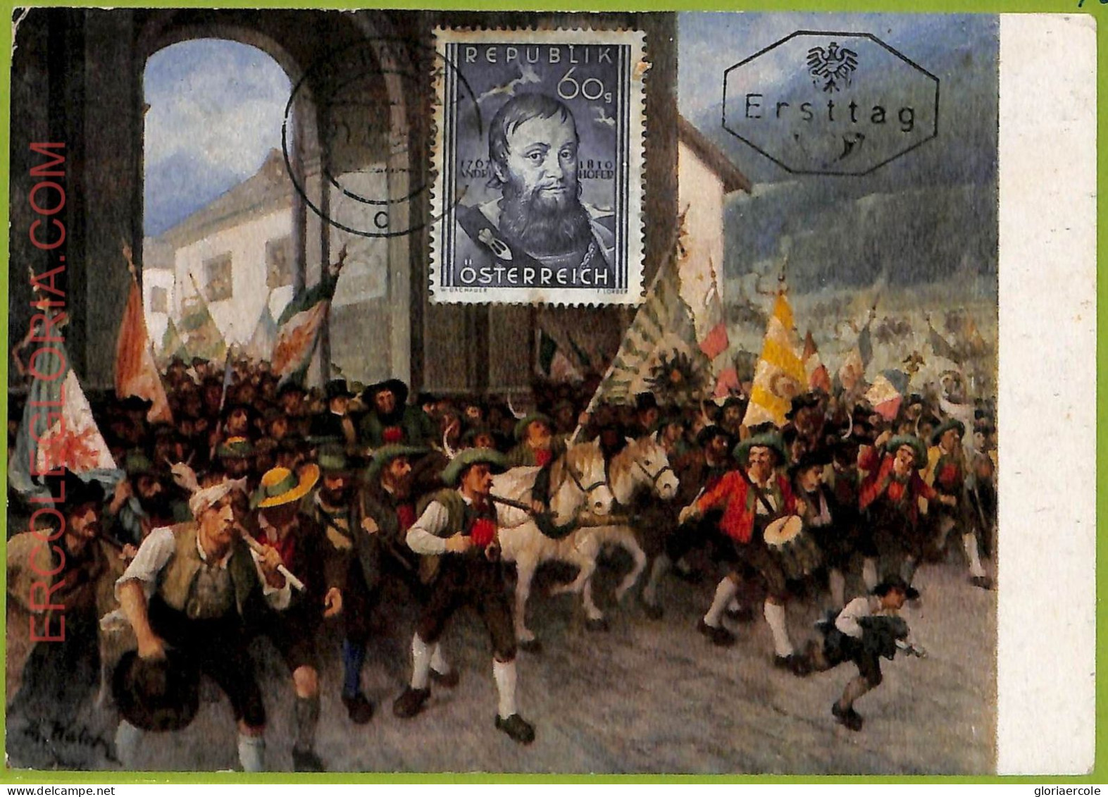 Ad3305 - AUSTRIA - Postal History - MAXIMUM CARD - 1959 - SALZBURG - Cartes-Maximum (CM)