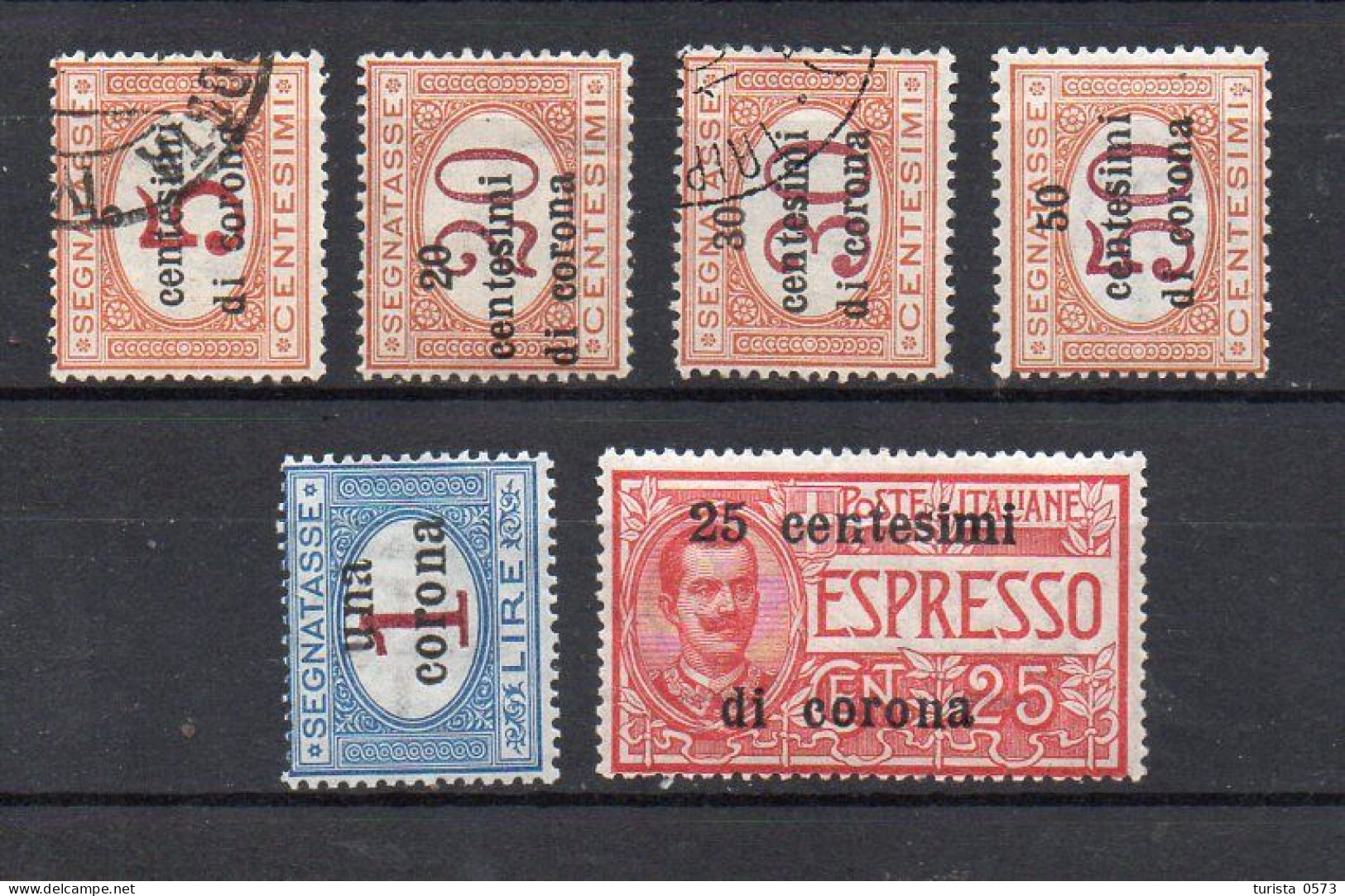 TRENTO E TRIESTE 1919 Occupazione Italiana - Vrac (max 999 Timbres)