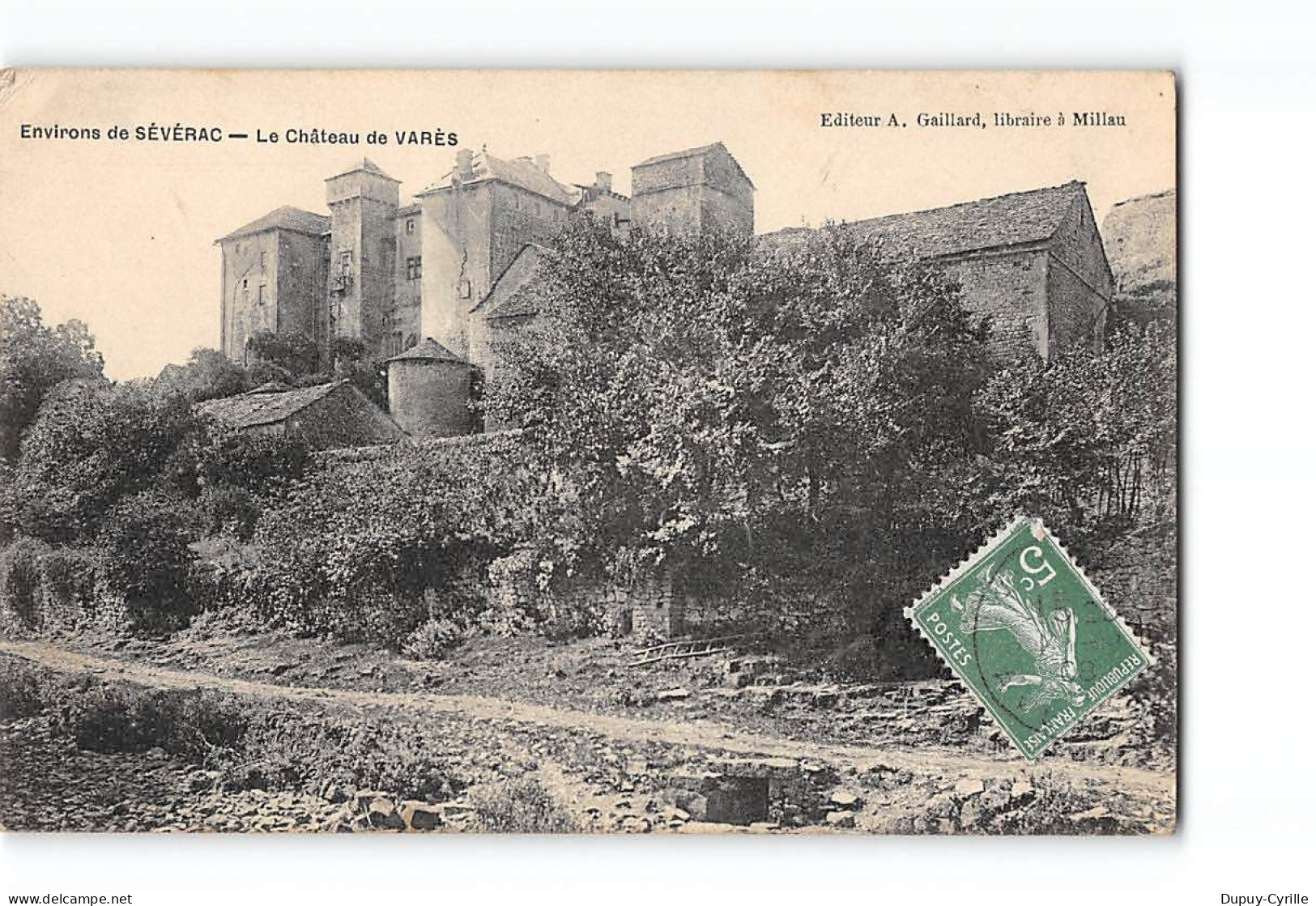 Environs De SEVERAC - Le Château De VARES - Très Bon état - Other & Unclassified