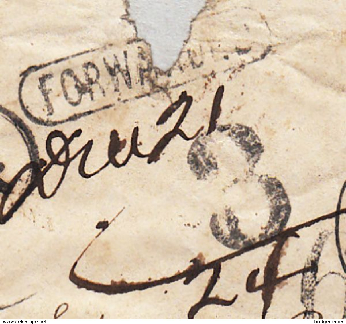 MTM151 - 1866 TRANSATLANTIC LETTER FRANCE TO USA Steamer HOLSATIA HAPAG - UNPAID - DEPRECIATED CURRENCY RESENT - Marcophilie