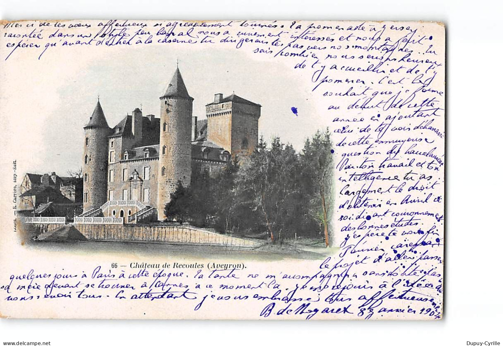 Château De RECOULES - Très Bon état - Other & Unclassified