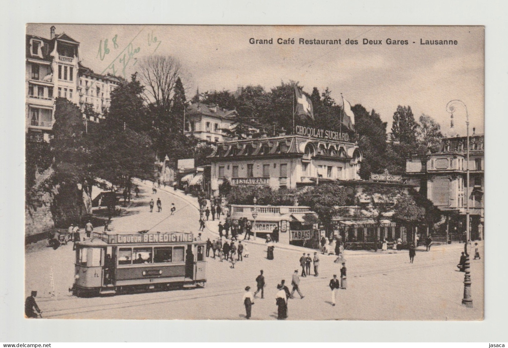 Grand Café Restaurant Des Deux Gares - Lausanne  (tramway) - Lausanne