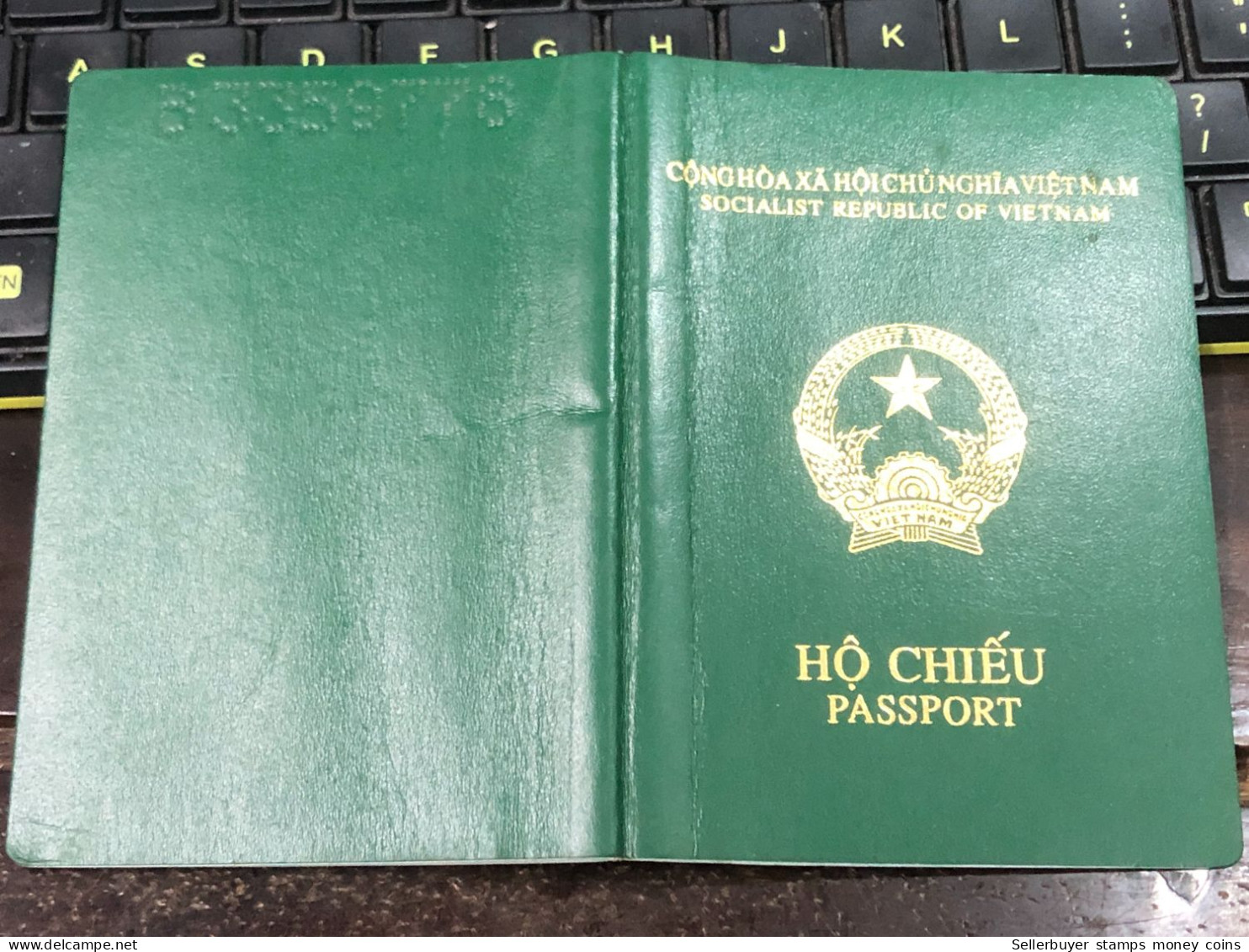 VIET NAMESE-OLD-ID PASSPORT VIET NAM-PASSPORT Is Still Good-name-nguyen Thi Co-2009-1pcs Book - Verzamelingen