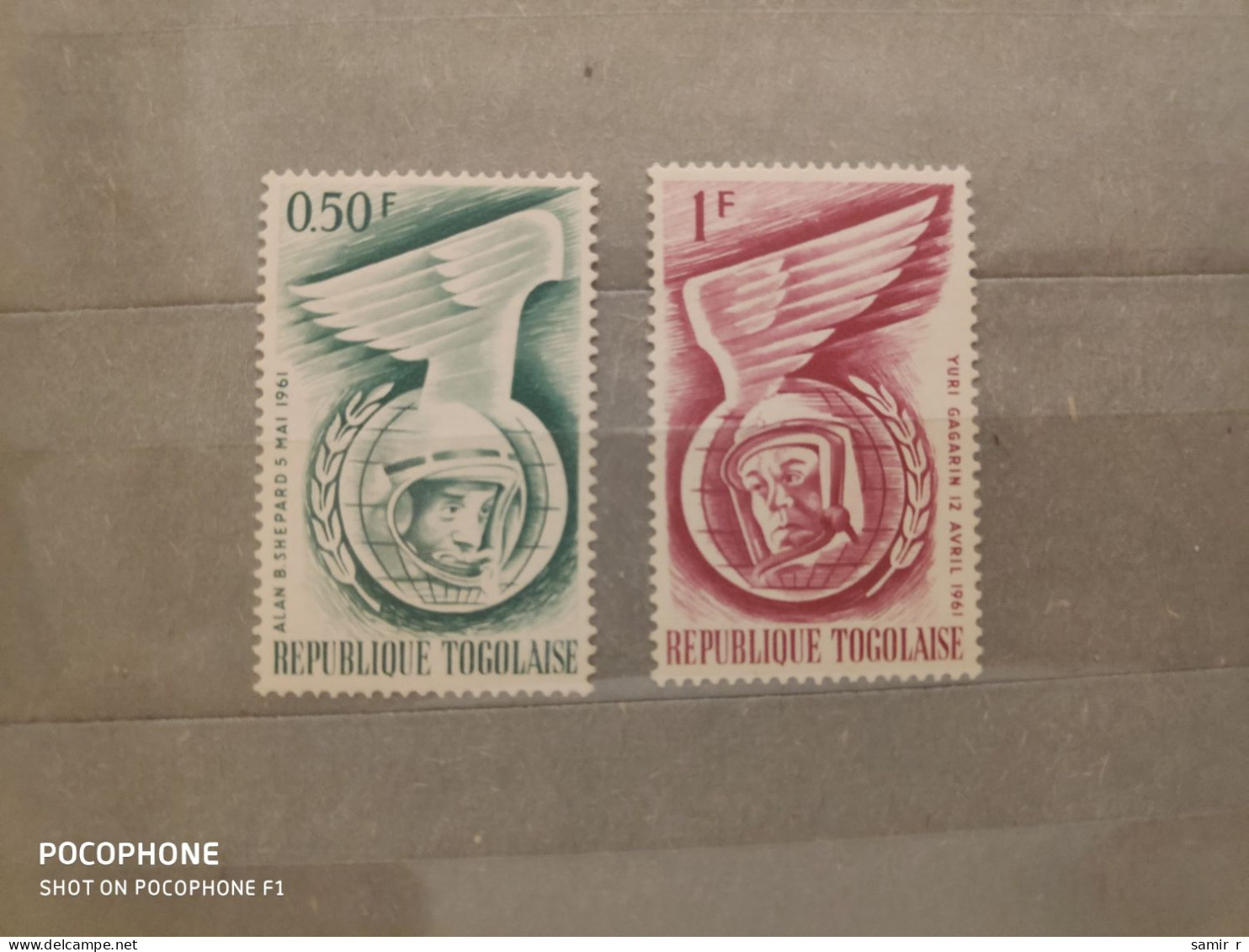 1962	Togo	Space (F92) - Togo (1960-...)