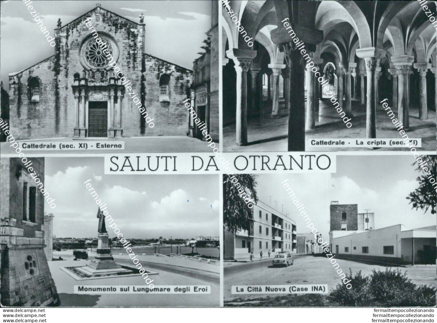 U631 Cartolina Saluti Da Otranto  Provincia Di Lecce - Lecce