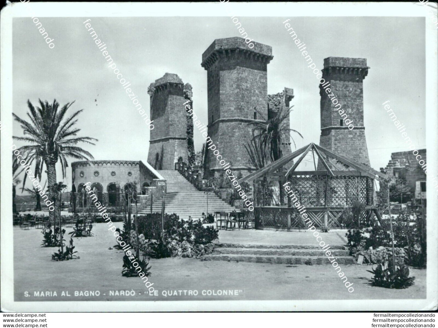 U626 Cartolina S.maria Al Bagno Nardo' Le Quattro Colonne Lecce - Lecce
