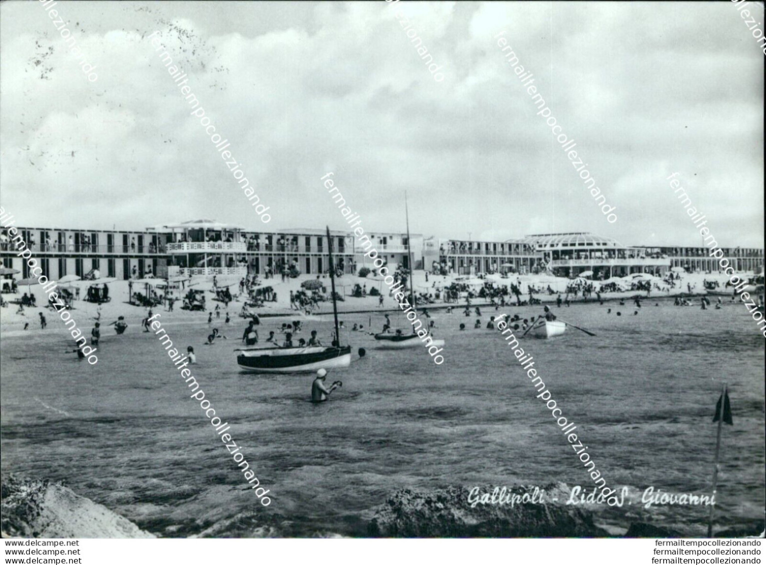 U643 Cartolina Gallipoli Lido S.giovanni Provincia Di Lecce - Lecce