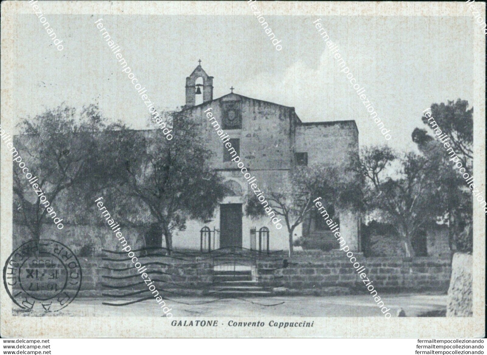 U690 Cartolina Galatone Convento Capuccini Provincia Di Lecce - Lecce