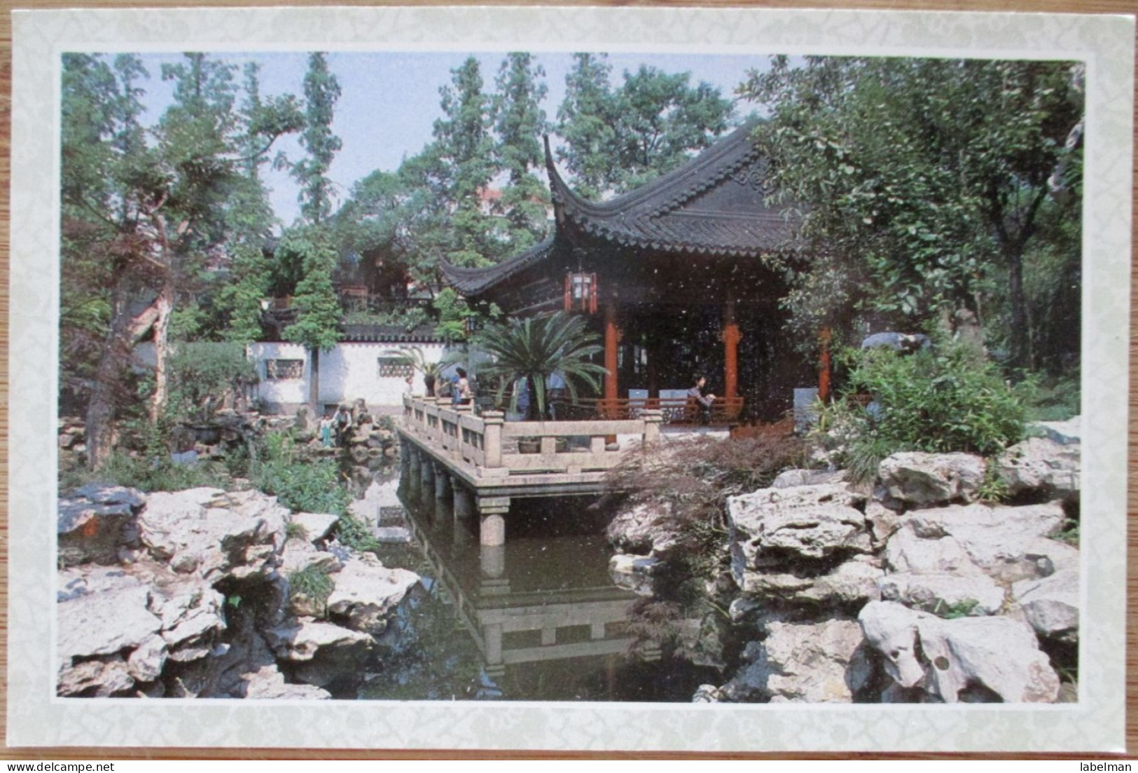 CHINA PEOPLES REPUBLIC PEKIN TEMPLE NINE LIONS STUDY POSTCARD ANSICHTSKARTE CARTOLINA CARD POSTKARTE CARTE POSTALE - Cina